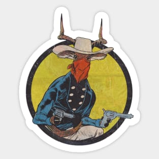 The Vigilantelope Sticker